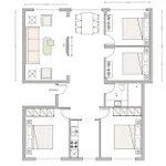 Houseloft Cityscape Bliss Appartement