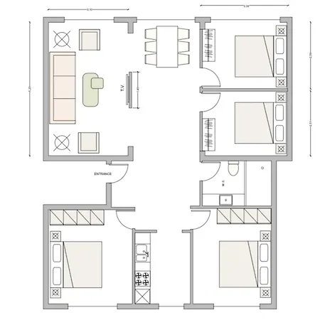 Houseloft Cityscape Bliss Apartment