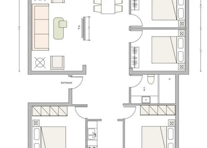 Houseloft Cityscape Bliss Lejlighed